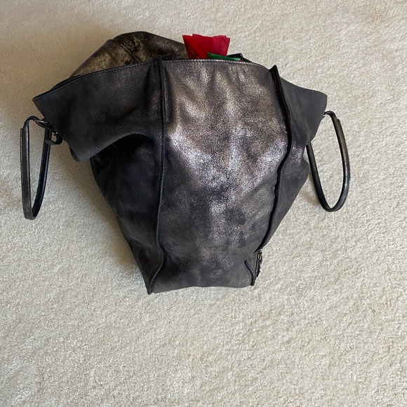 BALENCIAGA Metallic Milky Way Papier A4 Tote Bag - Picture 8 of 11